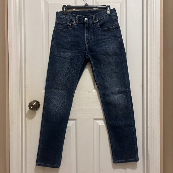 Levi's 502 Taper Flex Jean 28X30 Dark Wash - Picture 1 of 11